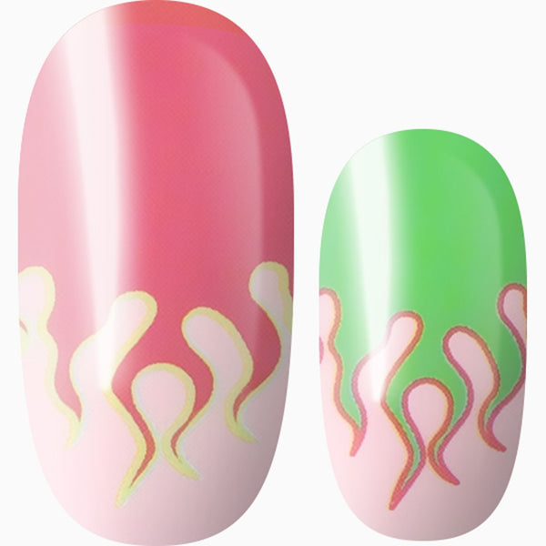 Rainbow Flames