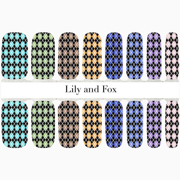 Pastel Argyle