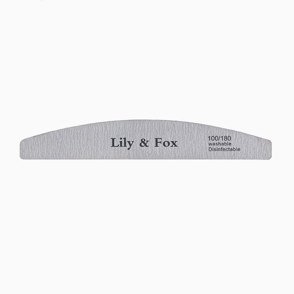 Nail File Firm - 5 Pack (7 inch wood core nail file)