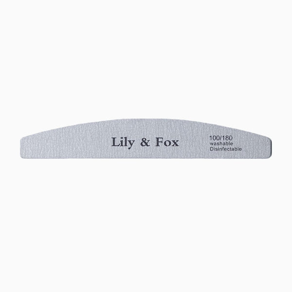 Nail File Medium - 5 Pack (7 inch plastic core nail file)